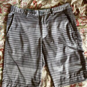 Men's American Rag Cie Striped Hybrid Shorts 33 EUC!!!